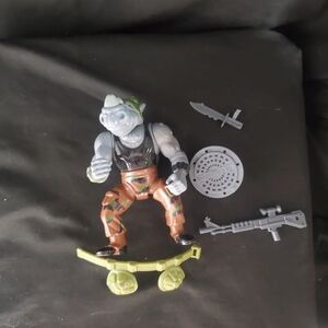 Tmnt rocksteady action figure